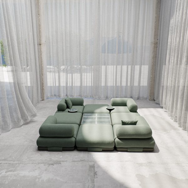 Insula modular sofa by Patricia Urquiola for Kettal