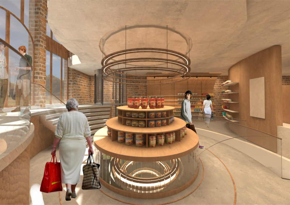a visualisation of the interior of