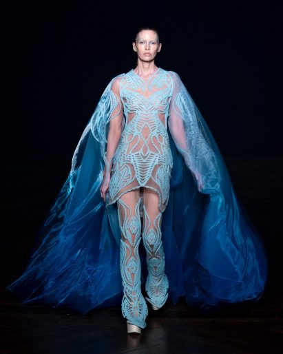 Dress made from algae