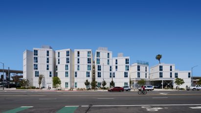 Low-cost housing in Los Angeles