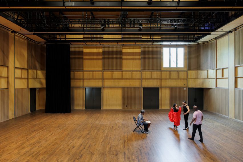 Doris Duke Theatre "magic box"