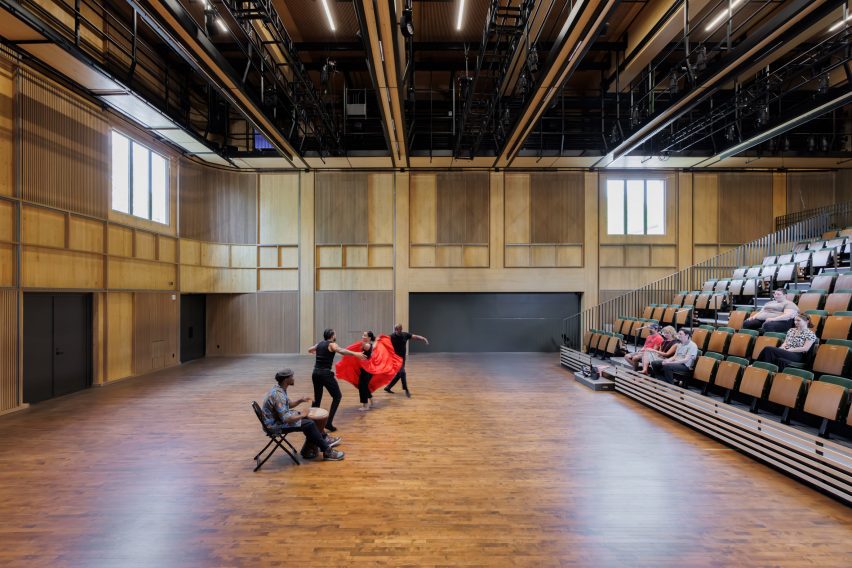 Doris Duke Theatre "magic box"