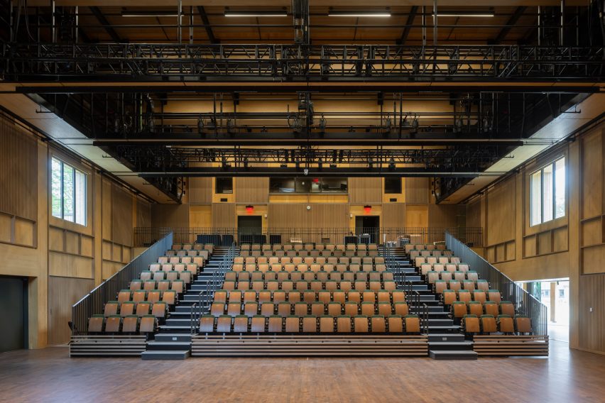Seating in Doris Duke theatre