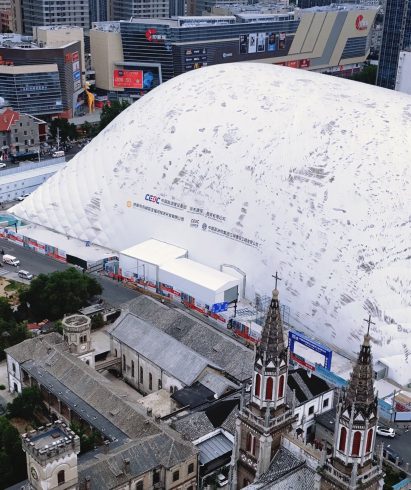 PVC dome in China
