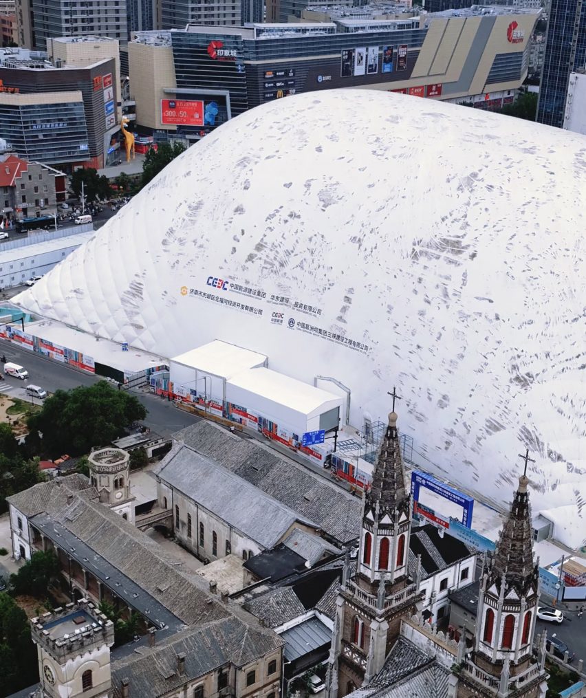PVC dome in China