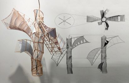 a photograph of a design for a kite