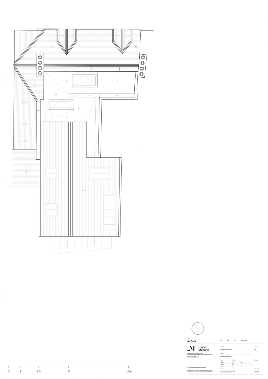 Plan of Hameart by Loader Monteith