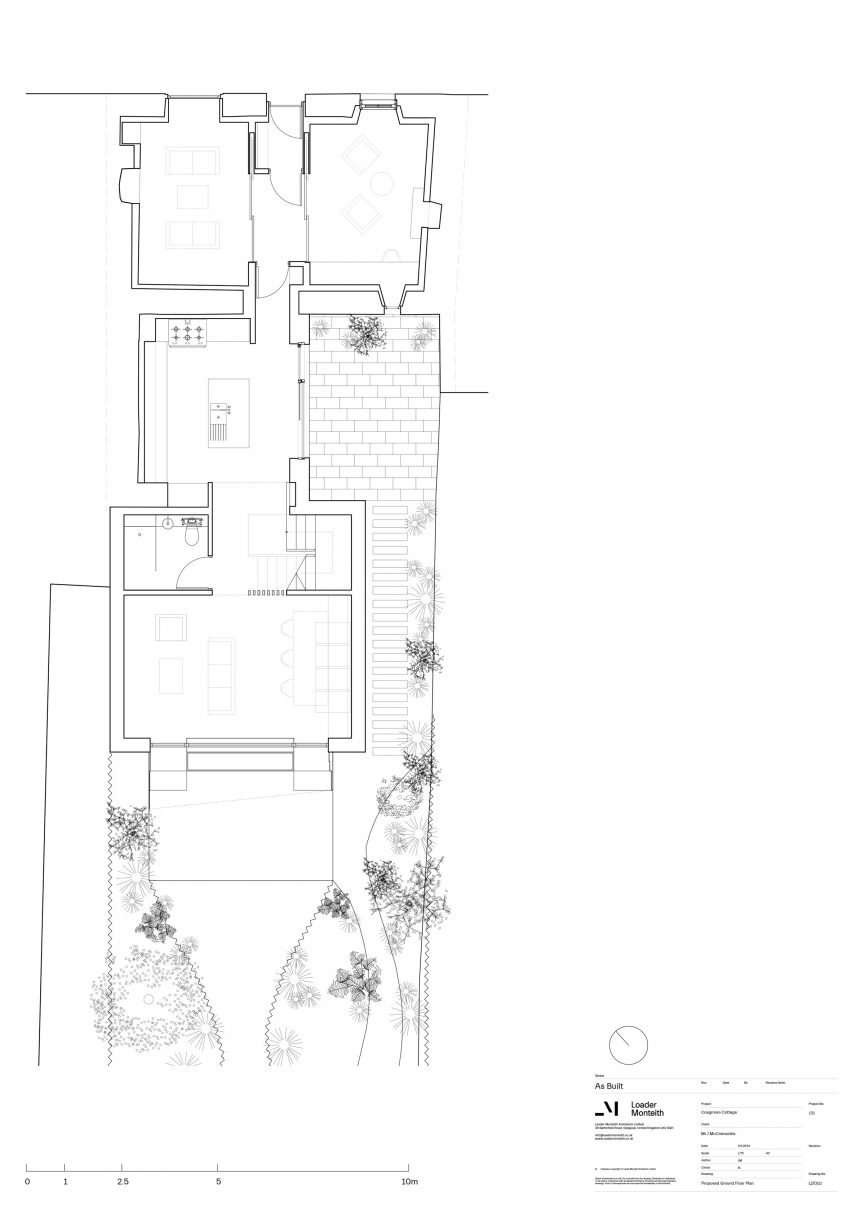 Plan of Hameart by Loader Monteith