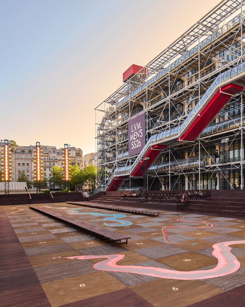 Louis Vuitton Pompidou show by Studio Mumbai founder Bijoy Jain