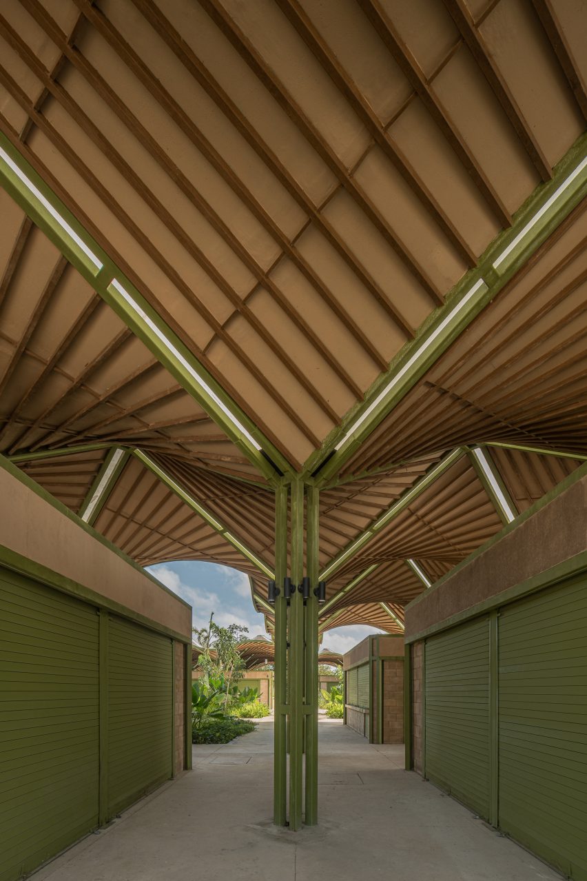 Covered market in Quintana Roo, Mexico