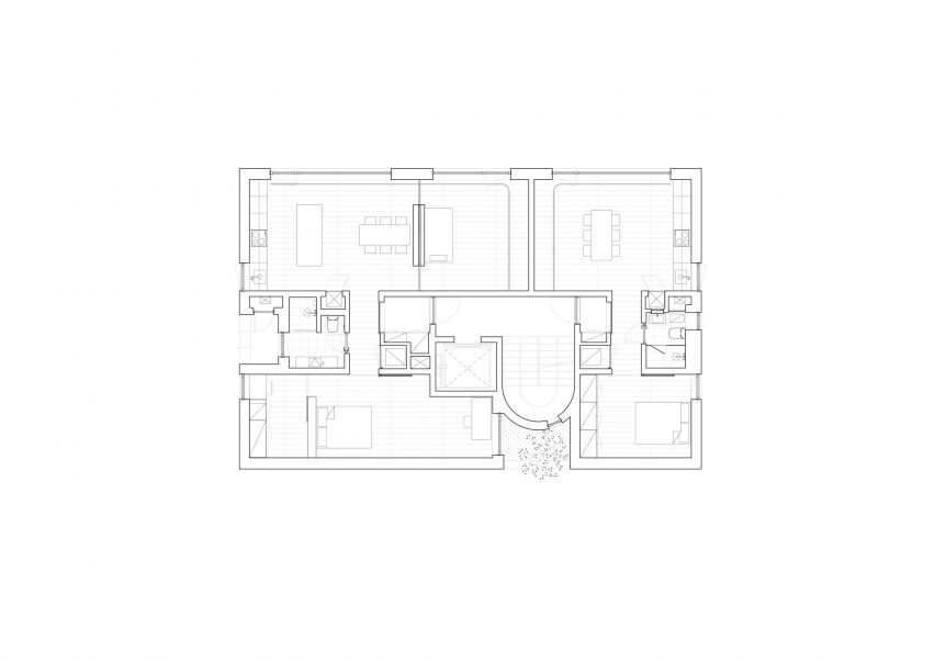 Plan of Raw House by Order Matter