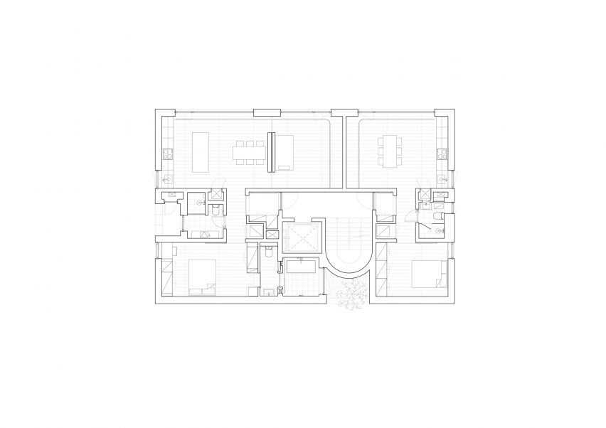 Plan of Raw House by Order Matter