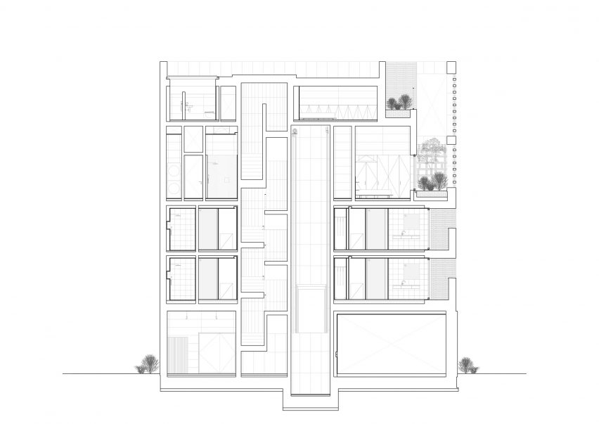 Section of Raw House by Order Matter