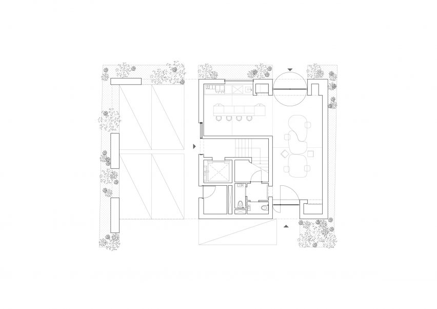 Plan of Raw House by Order Matter