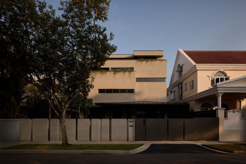 First 3D-printed house in Singapore by Park + Associates