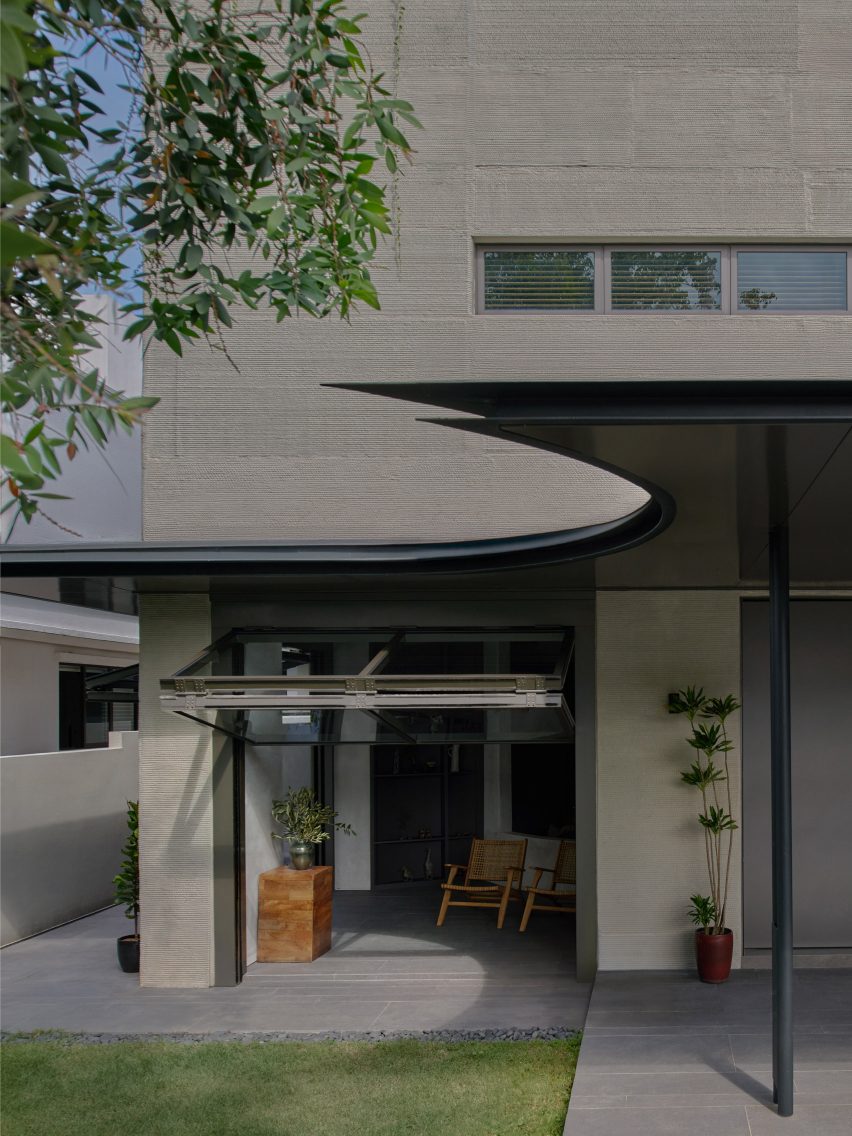 First 3D-printed house in Singapore by Park + Associates