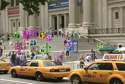 Still from the Street Scores video by MIT Senseable City Lab