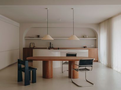 Kitchen of Piso Barceloneta