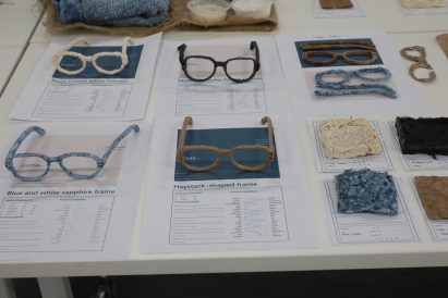 a photograph of glasses made from different materials