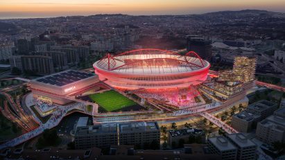 SL Benfica's stadium in Lisbon
