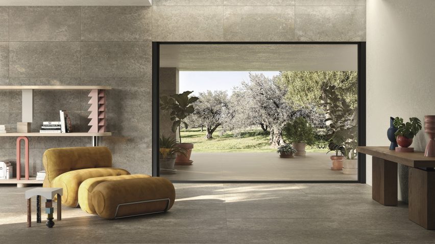 Pulsar stone surfaces by Fiandre