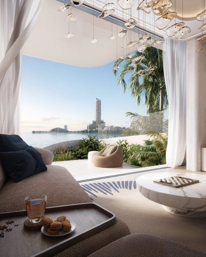 Interior of Oystra development