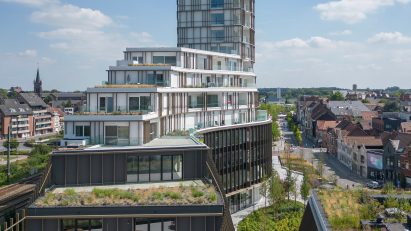 Roelevard development in Roeselare, Belgium, by Snøhetta