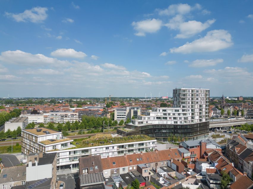 Roelevard development in Belgium by Snøhetta and B2Ai