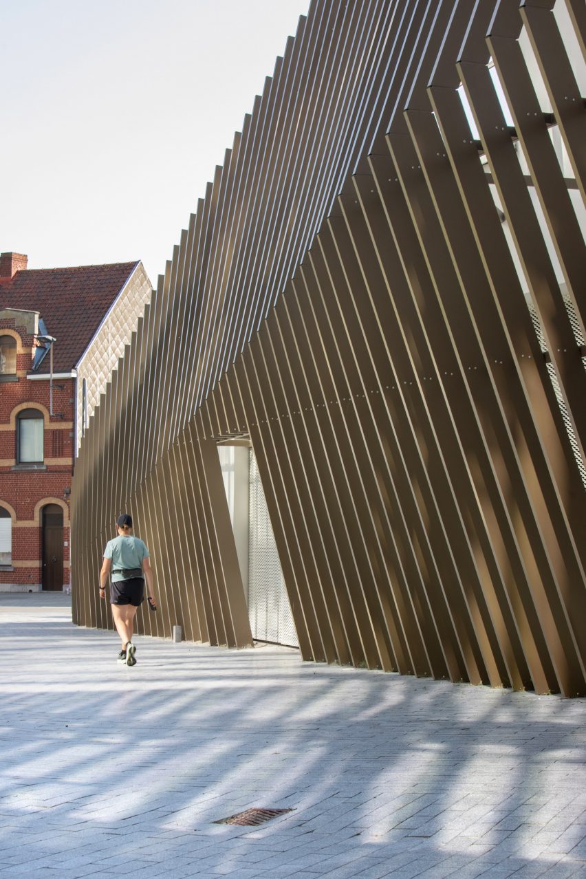 Roelevard development in Roeselare, Belgium, by Snøhetta and B2Ai