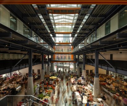 Market inside of St Lawrence Market North