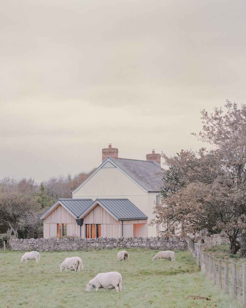 Extension to Delfyd Farmhouse in Wales by Rural Office