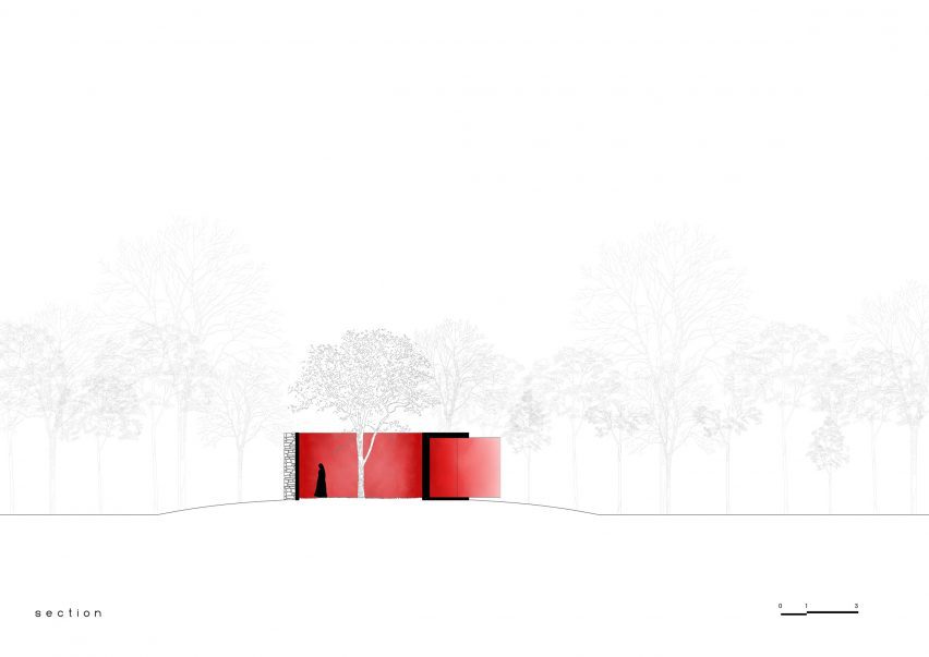 Section of Sanctum of Trees by 182 Design