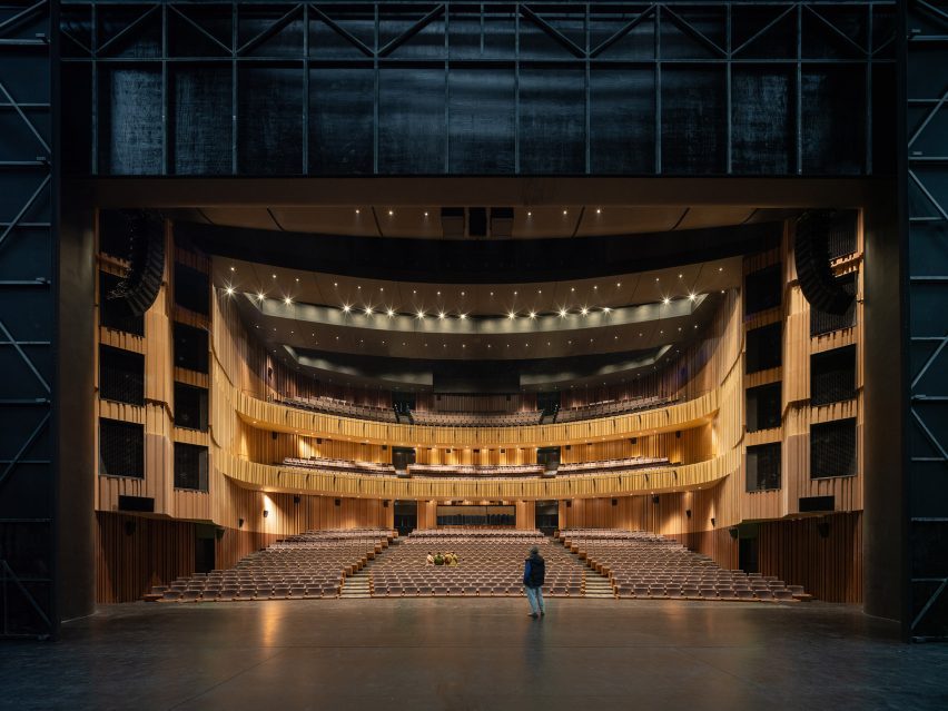 West Bund Grand Theatre interiors