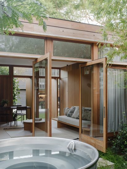 View towards timber extension by Second Edition