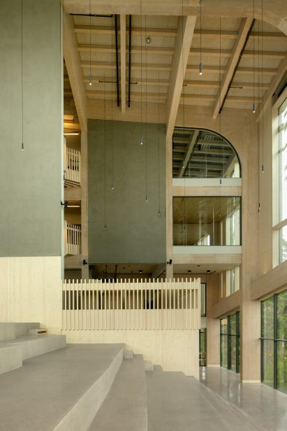 Amphitheatre in Swedish community centre