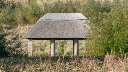 Dem Talamh rammed earth shelter by Fuinneamh Workshop Architects