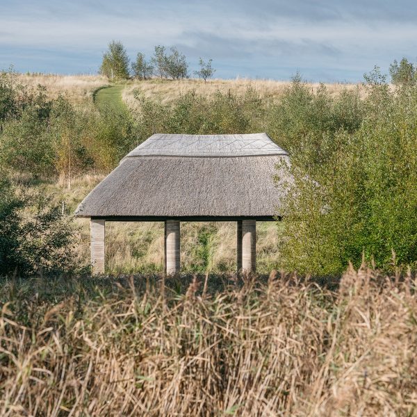 Dem Talamh rammed earth shelter by Fuinneamh Workshop Architects