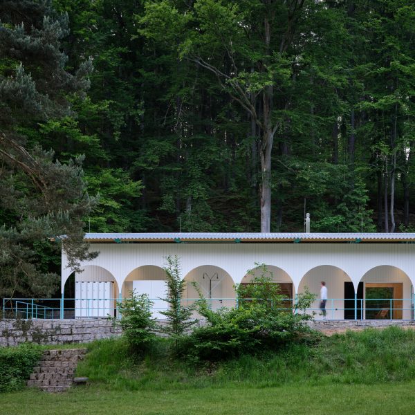 Forest Pool in the Czech Republic by Mjolk Architekti and Marie Vondrakova
