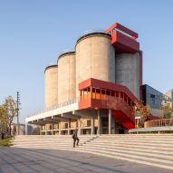 Silo transformation at Gate M West Bund Dream Center by MVRDV