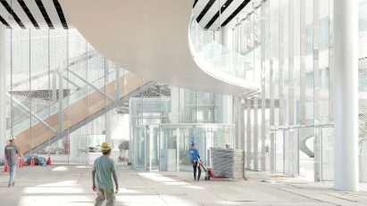 Taichung Art Museum by SANAA under construction