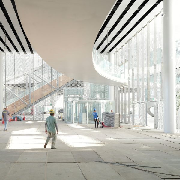 Taichung Art Museum by SANAA under construction