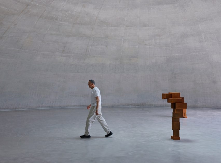 Ground by Tadao Ando and Antony Gormley