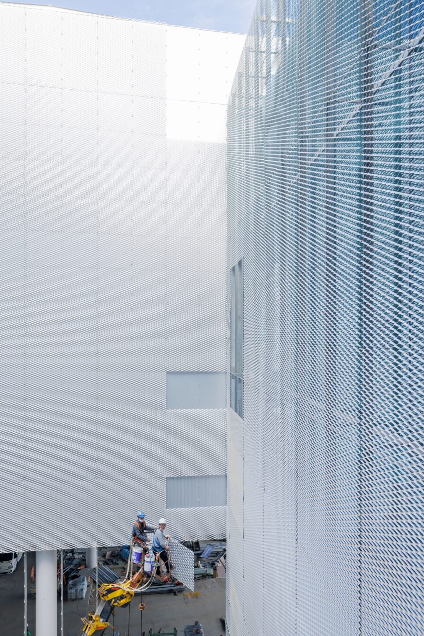 Taichung Green Museumbrary by SANAA under construction