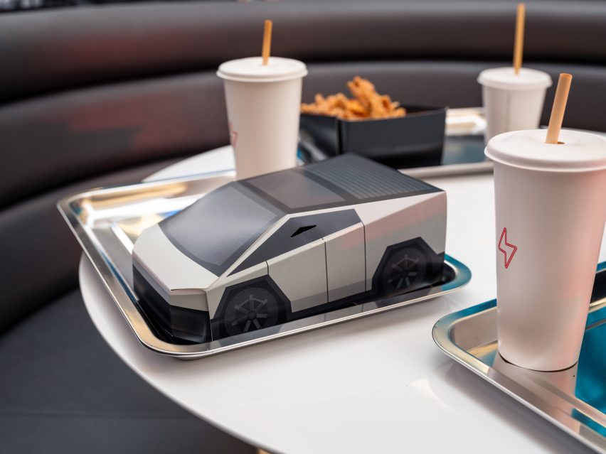 Tesla Diner food