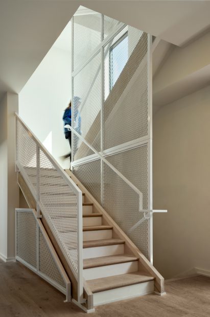 Interior of apartment building