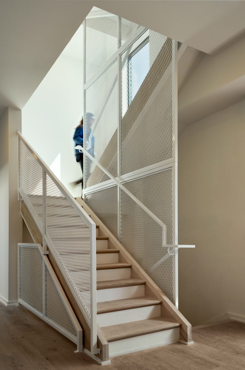 Interior of apartment building