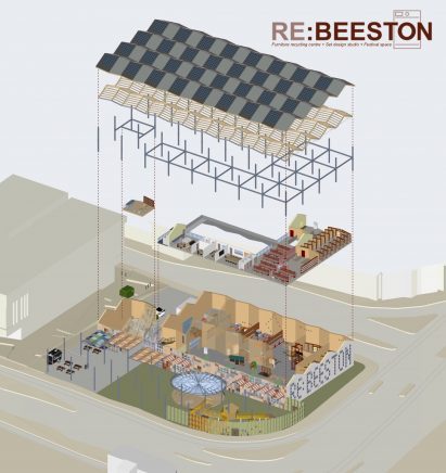 a diagram of a a building design