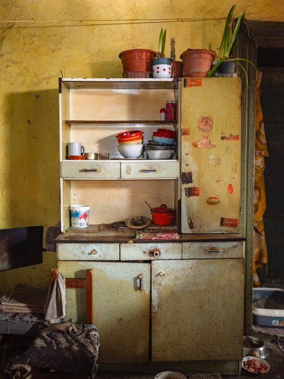 a photograph of a cupboard