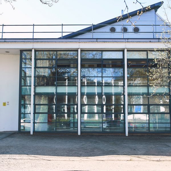 a photograph of a university campus