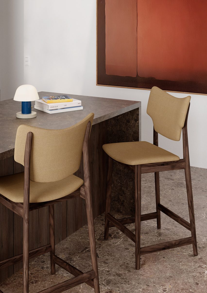 Veng bar stool by Torbjørn Bekken for Eikund